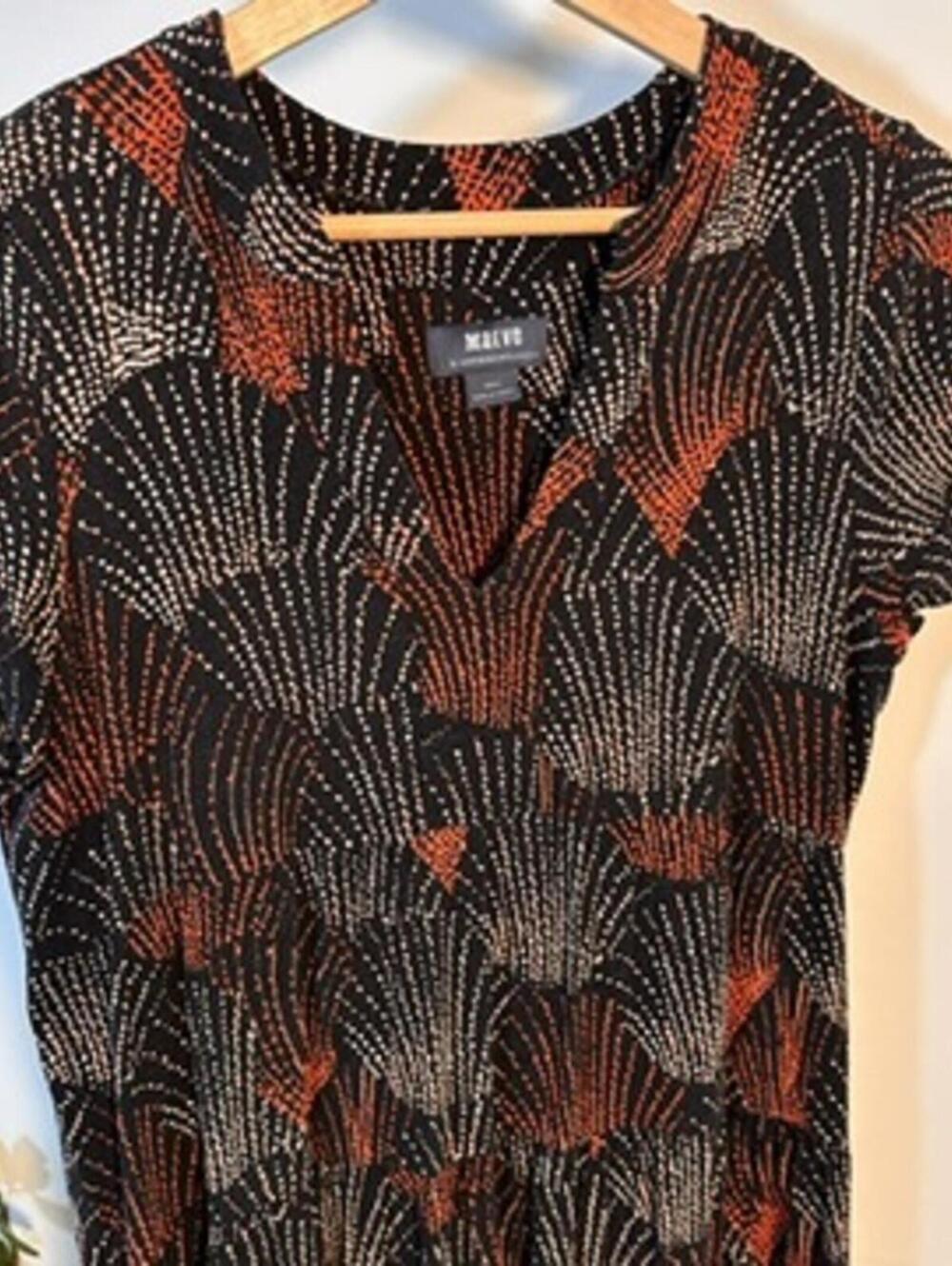 Maeve Harper Tunic Dress Size S Tiered - Picture 4 of 9